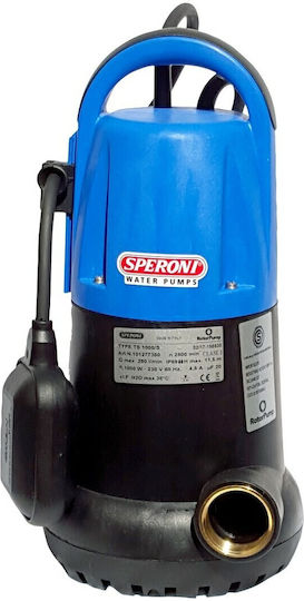 Speroni TS 400/S Single-phase Pump Waste Water / Sewage 0.6hp 101277070