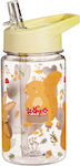 Sass & Belle Sticlă pentru Copii Plastic cu Pai
