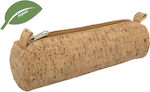 Impex Pencil Case Barrel with 1 Compartment Beige