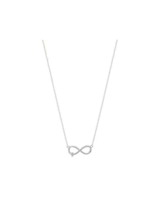 Amor Amor Necklace Infinity from Silver