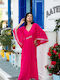 RichgirlBoudoir Summer Midi Dress Fuchsia