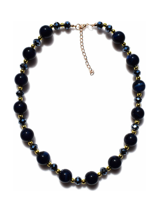 Bizoutaki Necklace Black