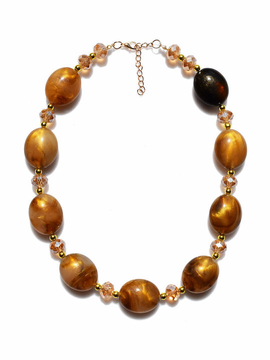 Bizoutaki Gold Plated Necklace