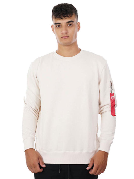 Alpha Industries Суитшърт Бежов