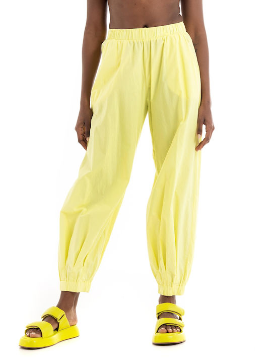 Deha Women's Jogger Sweatpants Yellow