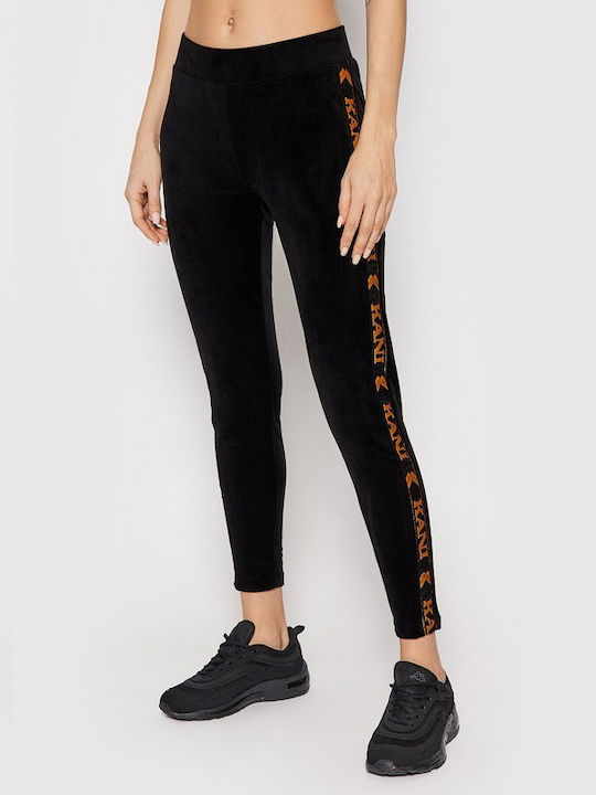 Pantaloni de Trening Catifea Negru