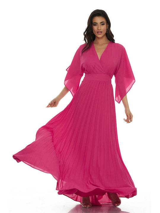 RichgirlBoudoir Rochii de vară pentru femei Maxi Rochie Fuchsia