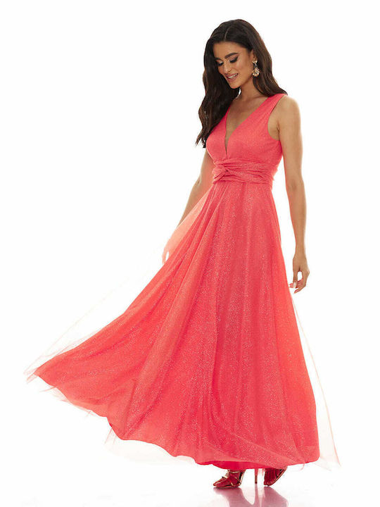 RichgirlBoudoir Maxi Kleid für Hochzeit / Taufe Orange