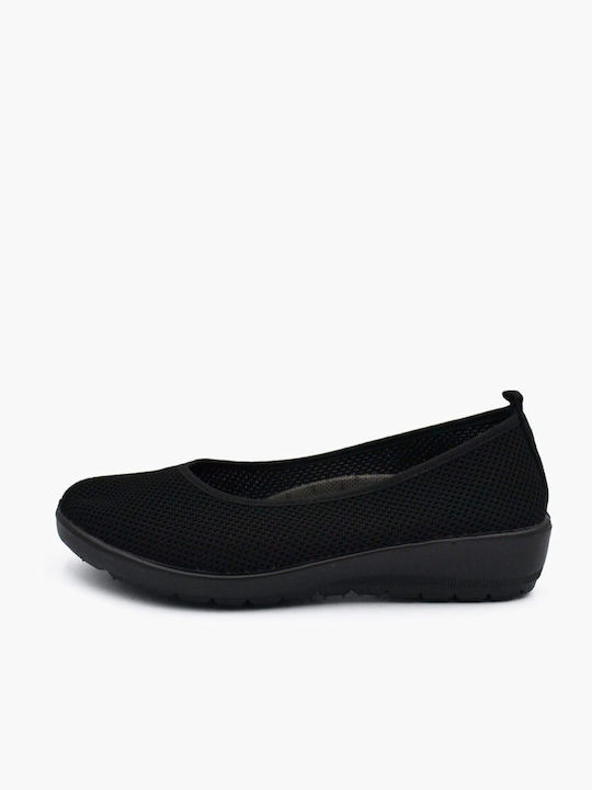 Joya Damen Ballerinas in Schwarz Farbe