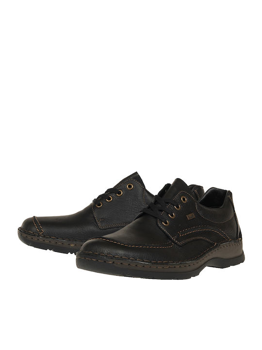 Men's Leather Casual Shoes Black
