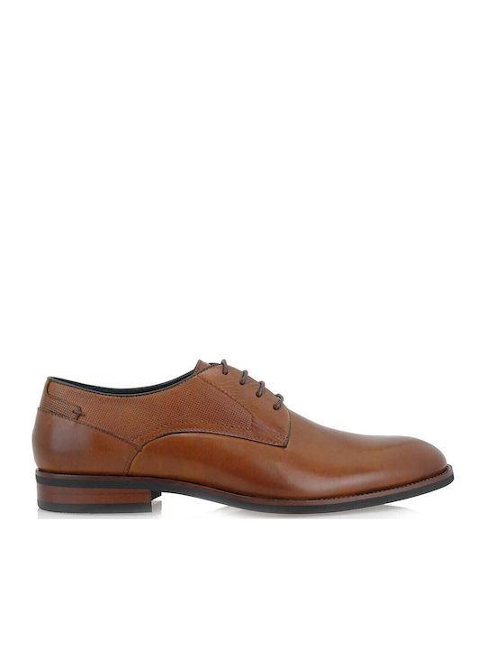 Bullboxer Men's Leather Casual Shoes Tabac Brown