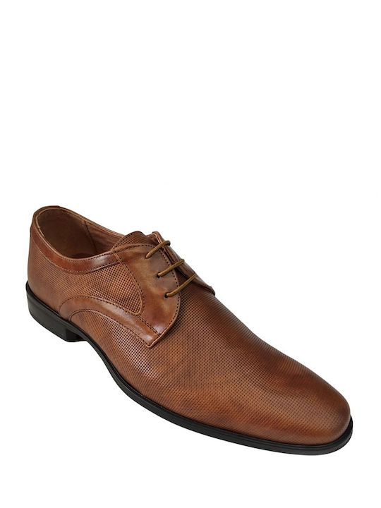 Northway Men's Leather Casual Shoes Tabac Brown