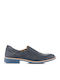 Men's Leather Casual Shoes Blue