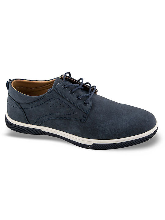 Cockers Men's Synthetic Leather Casual Shoes Blue