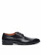 YO Men's Leather Casual Shoes Black 19.69