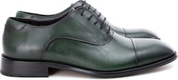 Perlamoda Δερμάτινα Ανδρικά Casual Παπούτσια Πράσινα