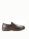 Men's Synthetic Leather Casual Shoes Brown