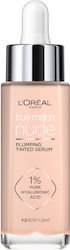 L'Oreal Paris True Match Nude Tinted Serum Flüssiges Make-up 1-2 Rosy Light 30ml
