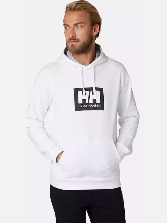 Helly Hansen Φούτερ με Κουκούλα Λευκό
