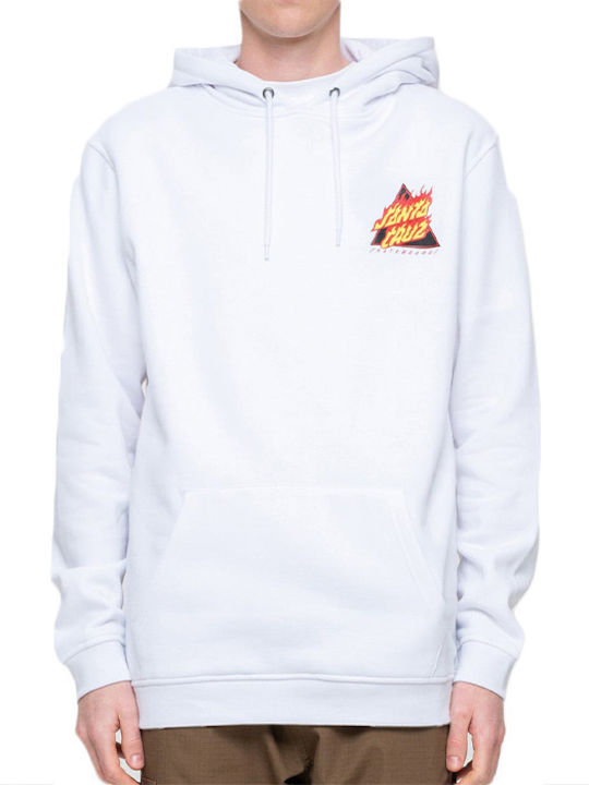 Sweatshirt mit Kapuze Weiß