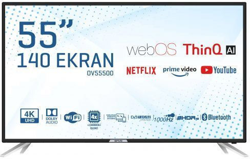 Onvo Smart Τηλεόραση 55" 4K UHD LED OV55500 HDR (2022)
