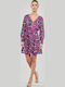 Mini Kleid Druck