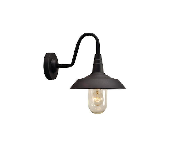 Bowi Nilda Iluminat Exterior Montat Pe Perete Cu Umbra E27 Bowi Nilda Iluminat Exterior Montat Pe Perete Cu Umbra E27