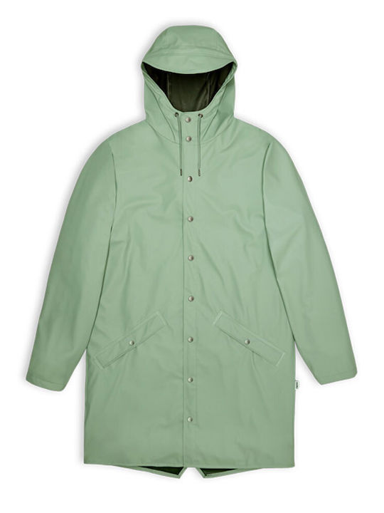 Rains Men's Winter Jacket Waterproof Green