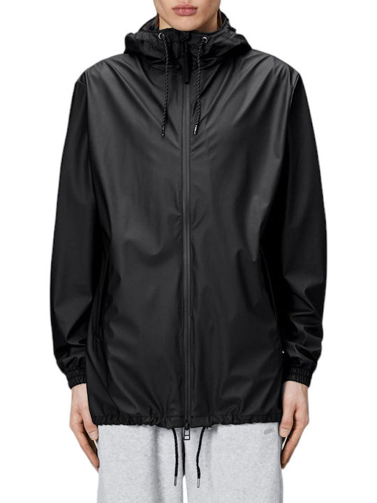 Rains Storm Breaker Winter Jacket Waterproof Black