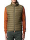 Sleeveless Jacket Puffer Khaki