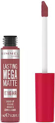 Rimmel Lasting Mega Matte Long Lasting Liquid Lipstick Matte 210 Rose & Shine 7.4ml