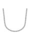 Kiriakos Gofas White Gold Chain Neck 14K Thin Thickness 2.4mm and Length 45cm