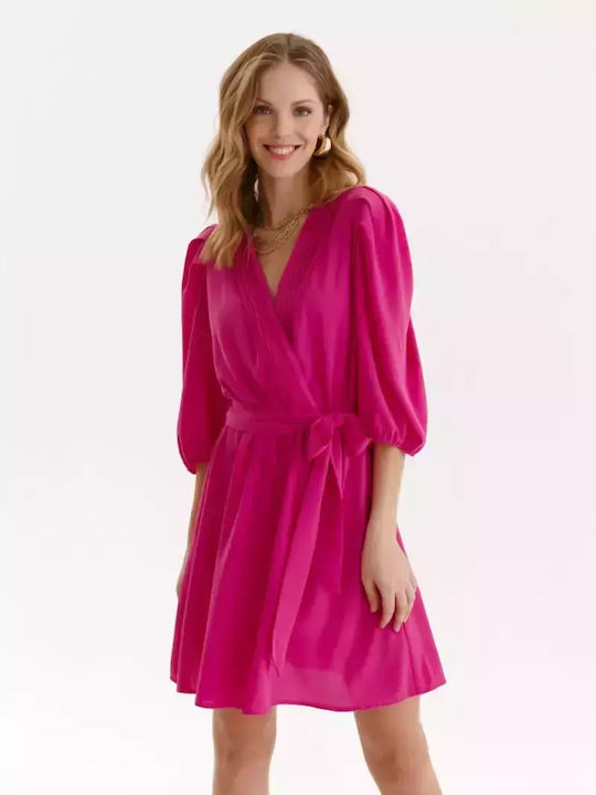 Make your image Καλοκαιρινό Mini Φόρεμα Ροζ