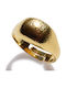 Bizoutaki Chevalier Ring made of Silver Gold Plated