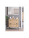Amari Wooden Chest of Drawers with 3 Drawers 72x43x79cm