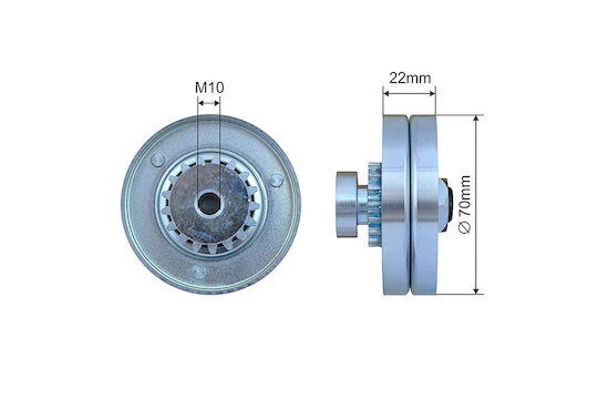 NTY for Chevrolet Aveo / Kalos / Spark Daewoo Kalos RNK-CH-039