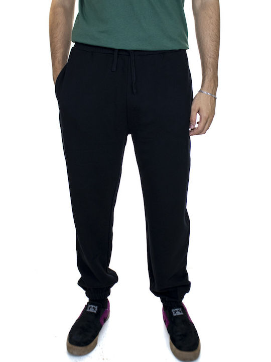 Santa Cruz Men's Sweatpants with Rubber Black