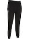 Pantaloni de trening cu Elastic Negru