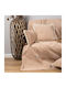 Aslanis Home Four Seasons Sofa Throws Chenille 180x250cm Beige