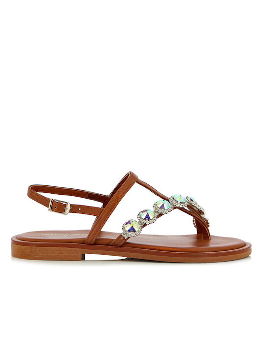 Fratelli Petridi Women's Sandals Tabac Brown