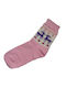 YTLI Girls Knee-High Socks Pink