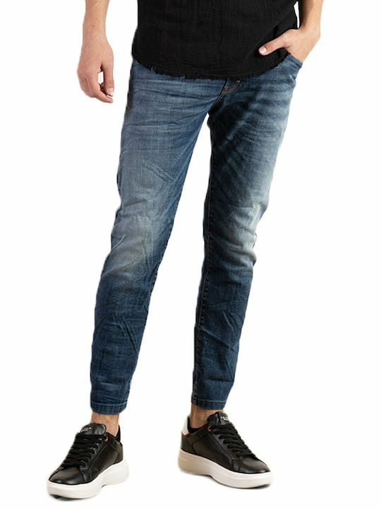 Cover Jeans Herren Jeanshose in Slim Fit Blau