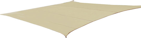 General Trade Rechteckig Sonnensegel Ecru 3x4m 200gr/m²