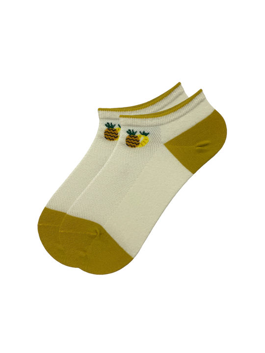 Intimonna Women's Socks Yellow