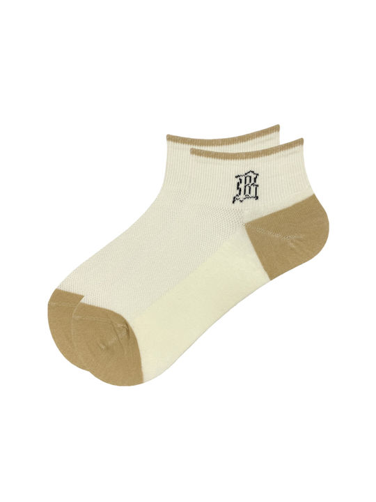 Yongtailong Electronic Women's Socks Beige