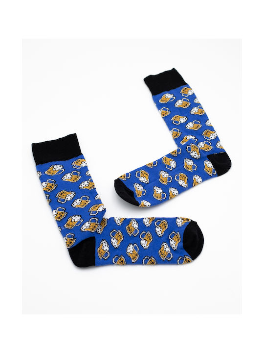 Jokers Ανδρικές Κάλτσες με Σχέδια Μπλε