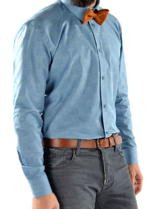 Brokers Jeans Cotton Shirt Blue
