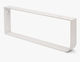 Rei Regalhalterungen Schwere Ausführung Metallisch in Weiß Farbe 450x150mm 1Stück 5-1002.17