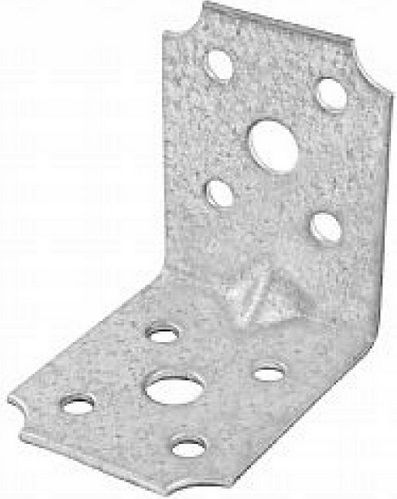 Γωνία Ραφιού Γαλβανιζέ σε Ασημί Χρώμα 50x50mm 241020Γ