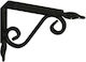 Bolis Italia Raft de colț din Oțel Inoxidabil în Culoare Negru 170x230mm 1buc 2023/3-33